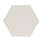 Msi Hexley Dove SAMPLE Hexagon Matte Porcelain Floor And Wall Tile ZOR-PT-0609-SAM - alternate 1